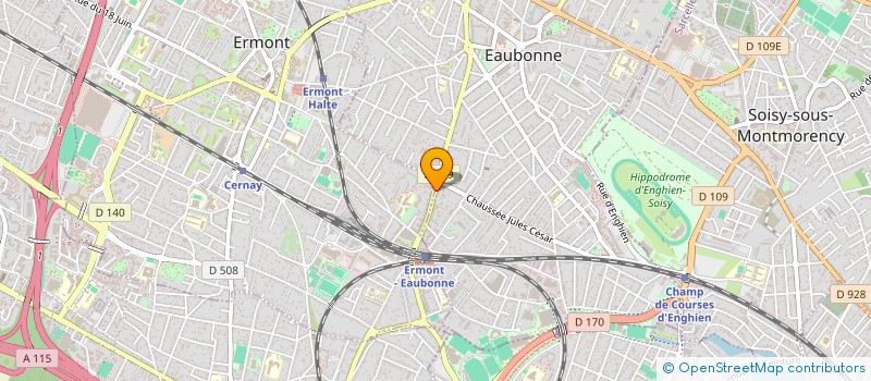 localisation de l'entreprise PARIS NORD EAUBONNE à EAUBONNE