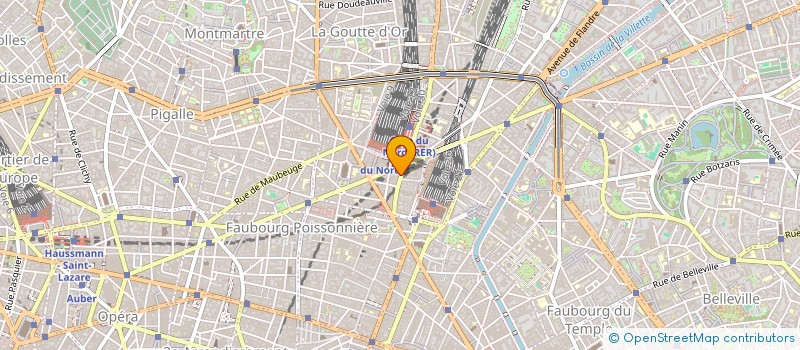 localisation de l'entreprise PARIS NORD FORMATION à PARIS