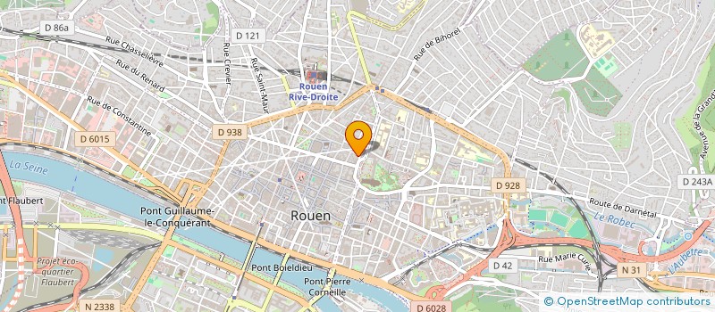 localisation de l'entreprise PARIS NORMANDIE SECURITE PRIVEE  ROUEN