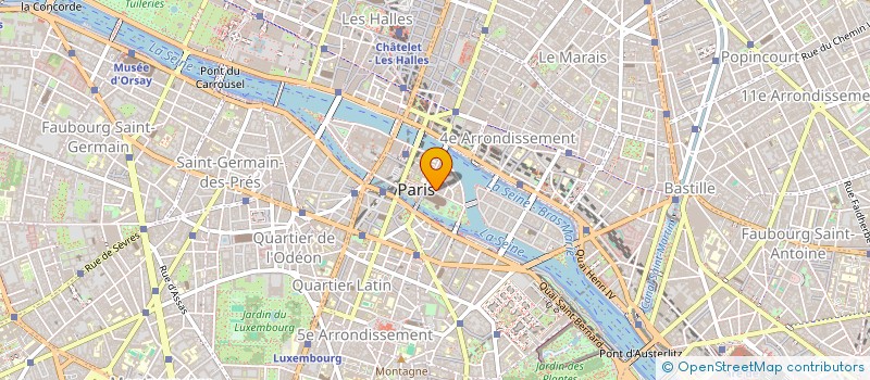 localisation de l'entreprise PARIS NOTRE DAME RENT  PARIS