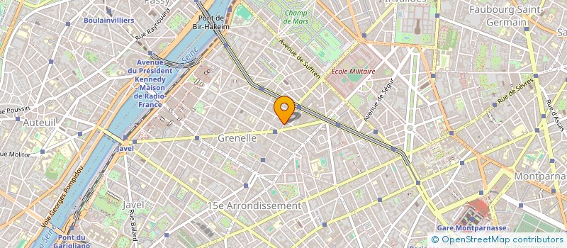 localisation de l'entreprise PARIS NUIT FOOTBALL CLUB  PARIS