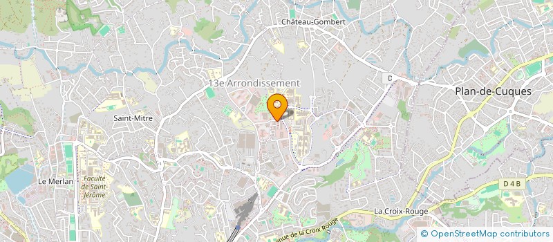 localisation de l'entreprise PARIS' O CONSULTING à MARSEILLE