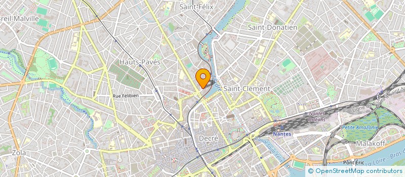 localisation de l'entreprise PARIS OFFICE à NANTES
