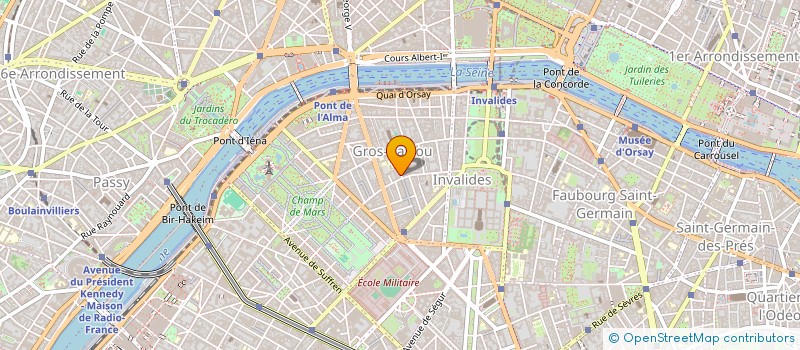 localisation de l'entreprise PARIS ORGANISATION SERVICES EVENEMENTS  PARIS