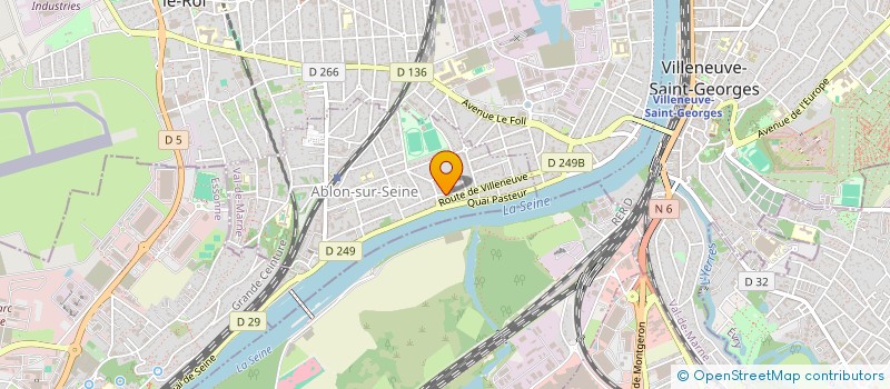 localisation de l'entreprise PARIS ORIGINAL CARS  ABLON-SUR-SEINE