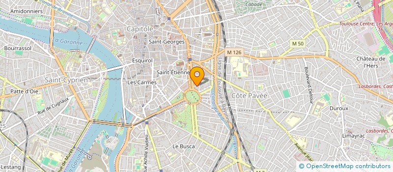 localisation de l'entreprise PARIS ORTA  TOULOUSE
