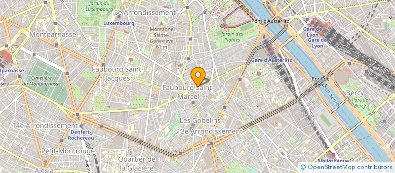 localisation de l'entreprise PARIS-OUEST CONSTRUCTION  PARIS