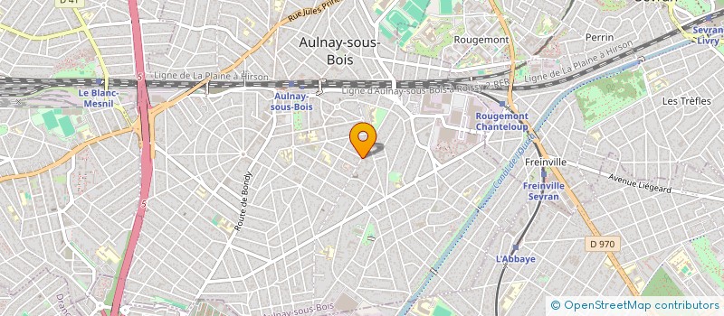 localisation de l'entreprise PARIS PACK à AULNAY-SOUS-BOIS