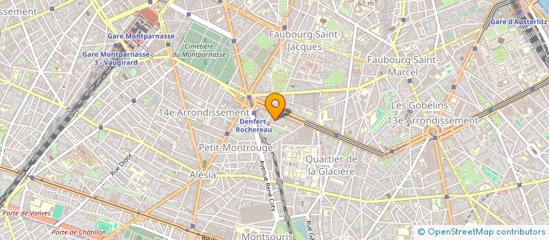 localisation de l'entreprise PARIS PAGAILLE à PARIS