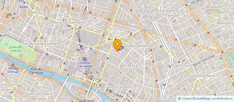 localisation de l'entreprise PARIS PANDA  PARIS