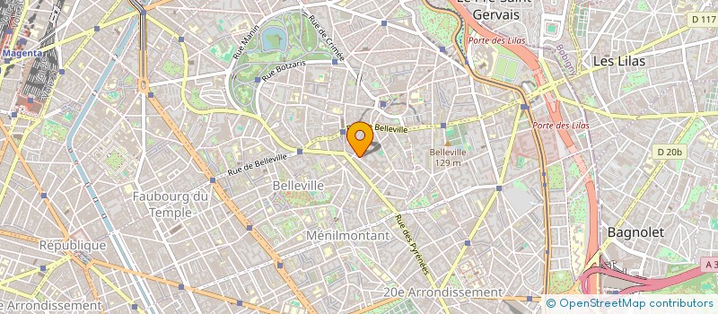 localisation de l'entreprise PARIS PAR RUES MECONNUES  PARIS