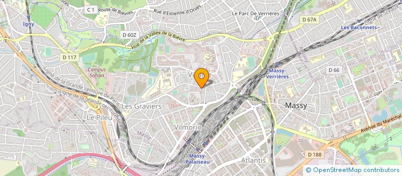 localisation de l'entreprise PARIS PARKING SECURITE à MASSY