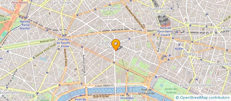 localisation de l'entreprise PARIS PASSION INTERNATIONAL  PARIS