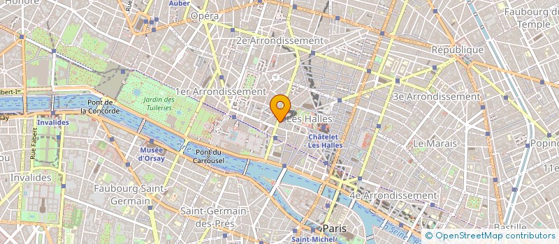 localisation de l'entreprise PARIS PASTEUR  PARIS