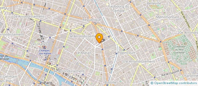 localisation de l'entreprise PARIS PATRIMOINE CONSEIL  PARIS