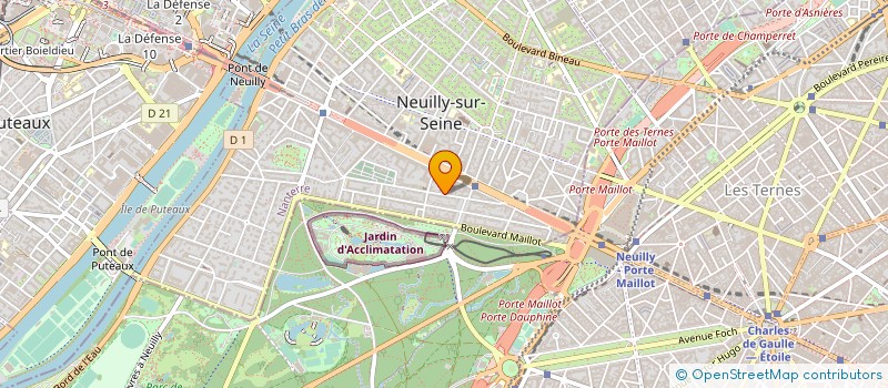 localisation de l'entreprise PARIS PIERRE à NEUILLY-SUR-SEINE
