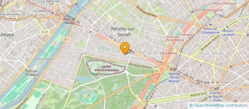 localisation de l'entreprise PARIS PIERRE INVESTISSEMENT à NEUILLY-SUR-SEINE