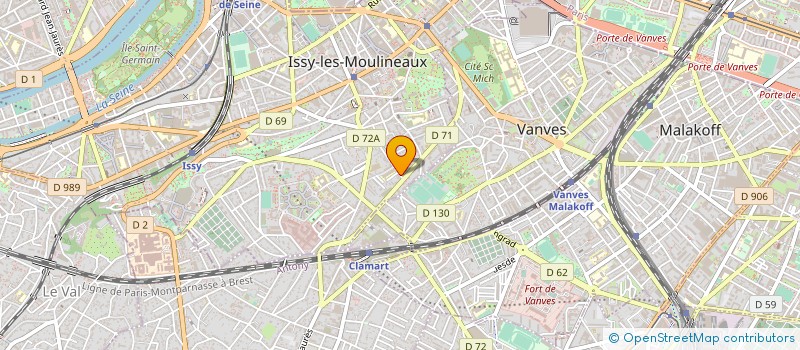 localisation de l'entreprise PARIS-PLAISIR.COM à ISSY LES MOULINEAUX