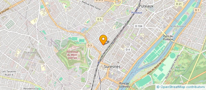 localisation de l'entreprise PARIS POP ORCHESTRA à SURESNES