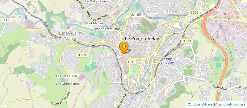 localisation de l'entreprise PARIS PRESSING à LE PUY-EN-VELAY