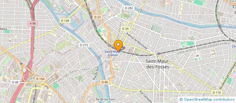 localisation de l'entreprise PARIS-PRESTIGE à SAINT-MAUR-DES-FOSSES