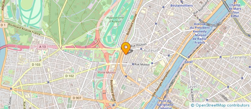 localisation de l'entreprise PARIS PRESTIGE TOURS à PARIS
