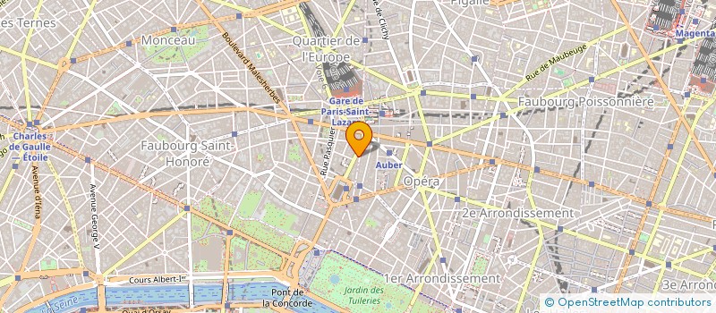 localisation de l'entreprise PARIS PRIVATE FINANCE  PARIS