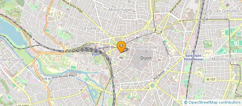 localisation de l'entreprise PARIS RAINES 21  DIJON