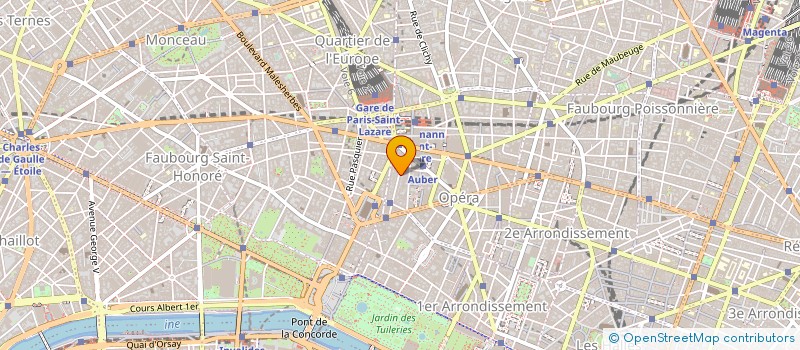 localisation de l'entreprise PARIS RELOCATION SERVICE  PARIS