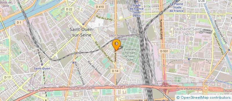localisation de l'entreprise PARIS RENOV à COURBEVOIE