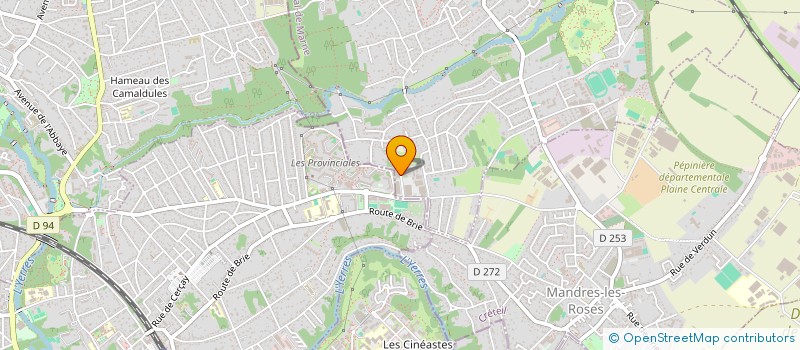 localisation de l'entreprise PARIS REPAS TRAITEUR à VILLECRESNES