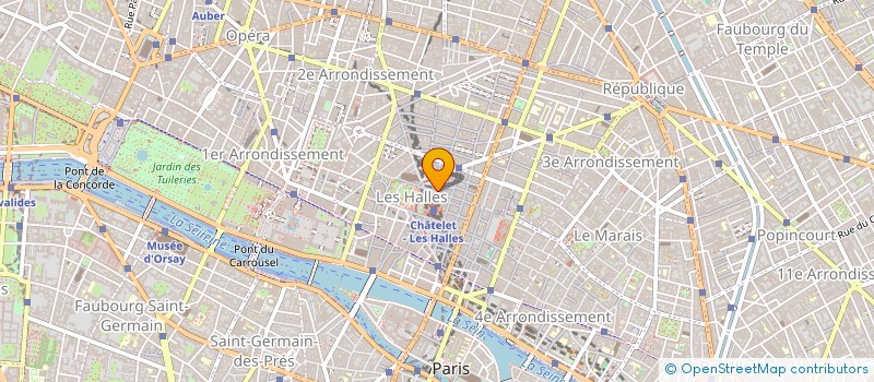 localisation de l'entreprise PARIS RESTAUR  PARIS