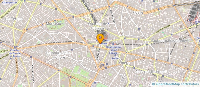 localisation de l'entreprise PARIS ROME  PARIS