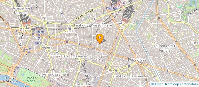 localisation de l'entreprise PARIS RUGBY LEAGUE  PARIS