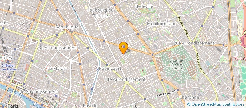 localisation de l'entreprise PARIS SAINT AMBROISE  PARIS