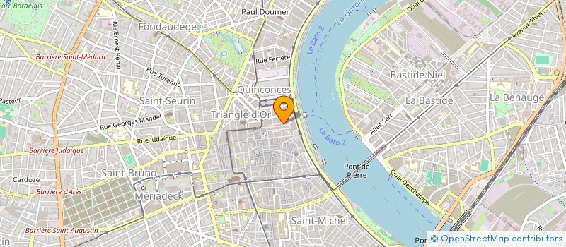 localisation de l'entreprise PARIS SAINT AUGUSTIN  BORDEAUX