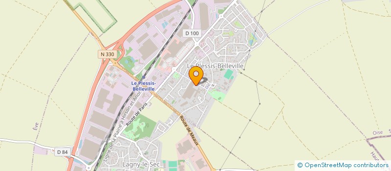 localisation de l'entreprise PARIS SAINT DENIS AERO à LE PLESSIS-BELLEVILLE