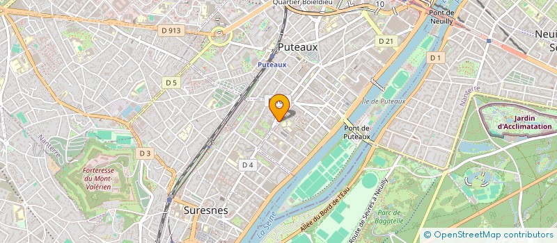 localisation de l'entreprise PARIS SANS FAIM à SURESNES