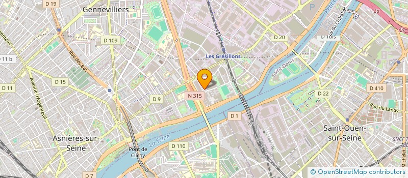 localisation de l'entreprise PARIS SECURITE PRIVEE à ASNIERES-SUR-SEINE