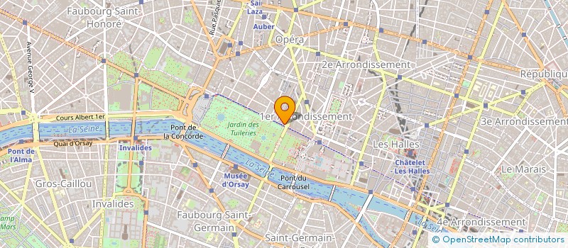 localisation de l'entreprise PARIS SEINE à PARIS