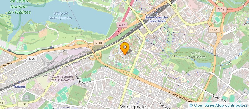 localisation de l'entreprise PARIS SERRURERIE SERVICES  MONTIGNY-LE-BRETONNEUX