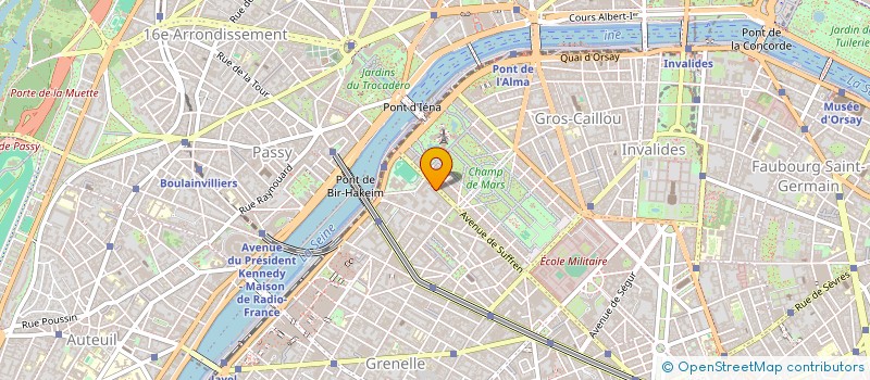 localisation de l'entreprise PARIS SERVICES VOYAGES  PARIS