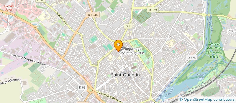 localisation de l'entreprise PARIS-SHANGHAI à SAINT-QUENTIN