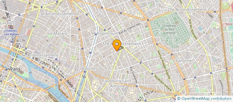 localisation de l'entreprise PARIS SHUTTLE & TRANSPORT DE PERSONNES à PARIS