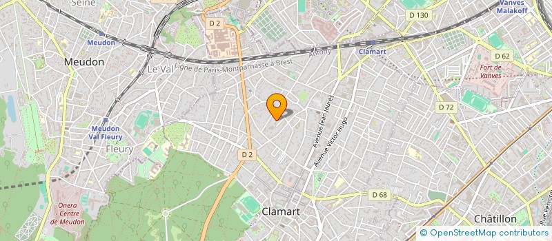 localisation de l'entreprise PARIS SMART RENOV à CLAMART