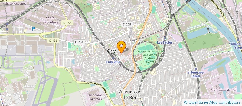 localisation de l'entreprise PARIS SMOKE  ORLY