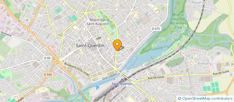 localisation de l'entreprise PARIS SOLD à SAINT-QUENTIN