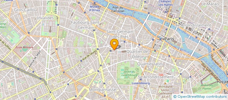 localisation de l'entreprise PARIS SOLIDARITE METRO  PARIS