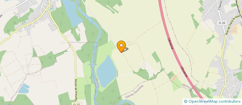 localisation de l'entreprise PARIS SOLOGNE BERRY IMMOBILIER  QUINCY