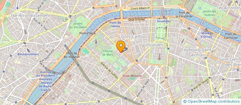 localisation de l'entreprise PARIS-SOUSSE  PARIS